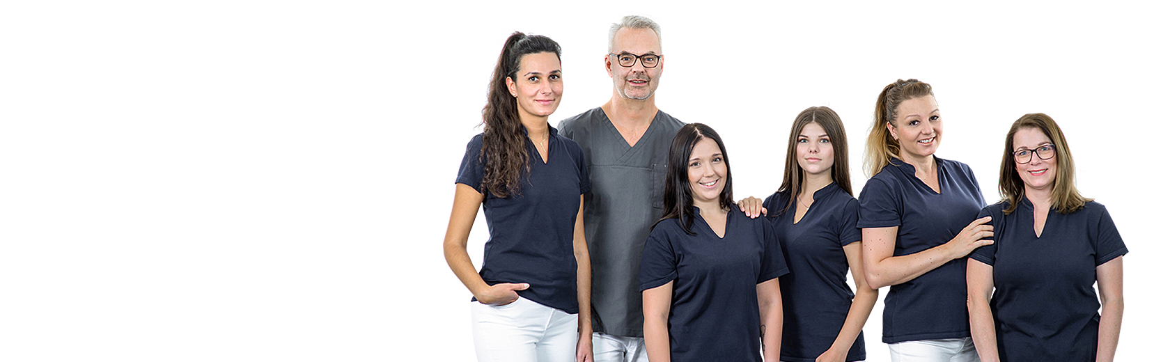 Das Team der Zahnarztpraxis Heinzelmann in Schweinfurt